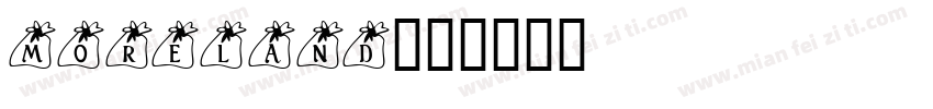 Moreland字体转换