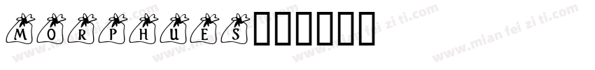 Morphues字体转换