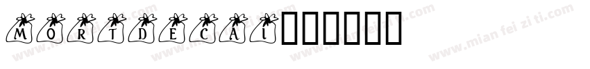Mortdecai字体转换