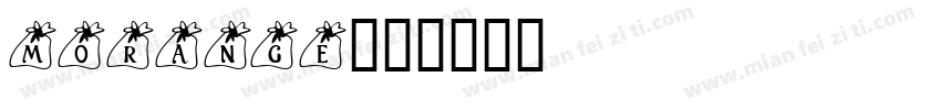 morange字体转换