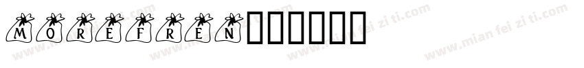morefren字体转换
