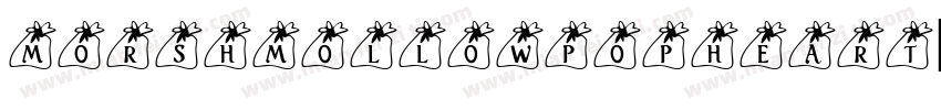 morshmollowpopheart字体转换