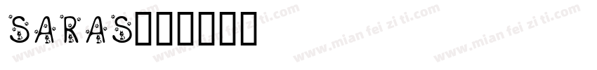 Saras字体转换