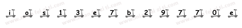 ios13e7b29770e9a1bee68cbde88a8a字体转换