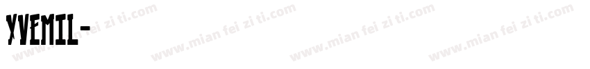 YVEMIL字体转换