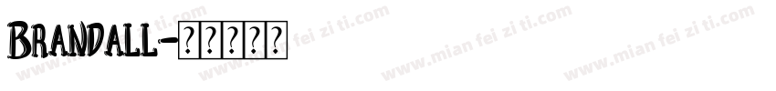 Brandall字体转换