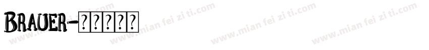 Brauer字体转换