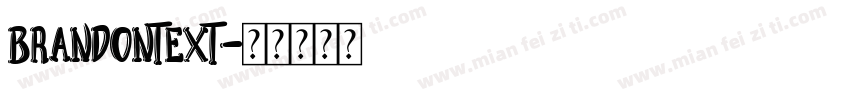 brandontext字体转换