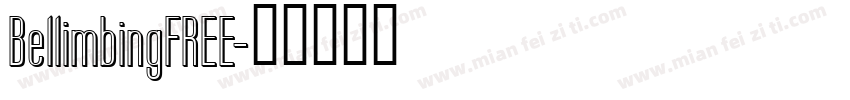 BellimbingFREE字体转换