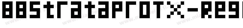 BBStrataProTX-Regular字体转换