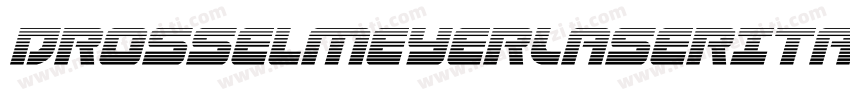 DrosselmeyerLaserItalic-vwV4字体转换