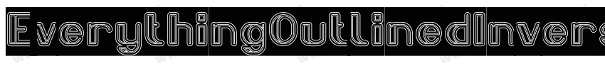 EverythingOutlinedInverseBold-2R4w字体转换