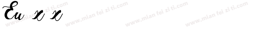 Eu-x1x转换器字体转换