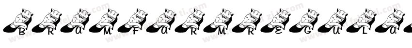 BramfarmRegular-WjRz字体转换