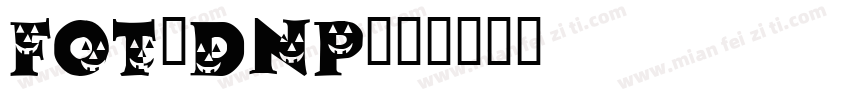 FOT-DNP字体转换