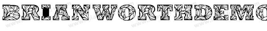 BrianWorthDemoOutline-ZVp83字体转换