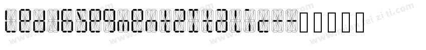 Led16Segment2Italic-字体转换