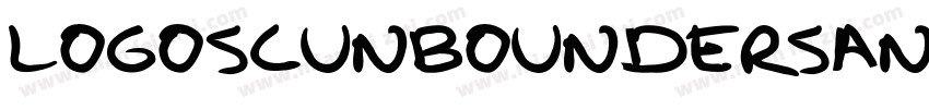 LOGOSCUNBOUNDERSANS字体转换