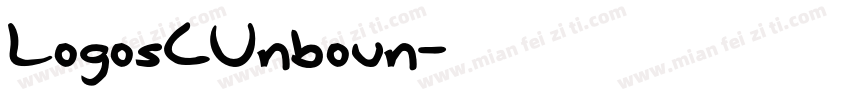 LogosCUnboun字体转换