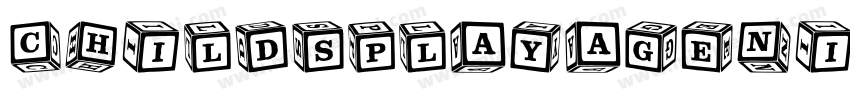 ChildsPlayAgeNinePro字体转换
