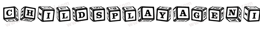 ChildsPlayAgeNinePro字体转换