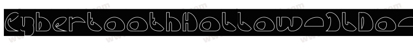 CybertoothHollow-JlDo字体转换