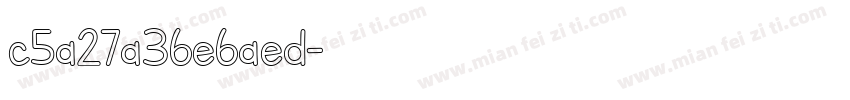 c5a27a36e6aed字体转换