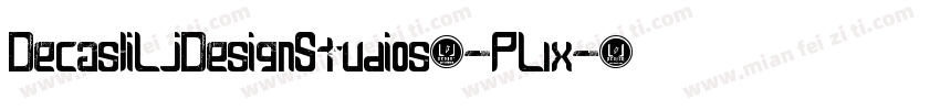 DecasIiLjDesignStudios2-PLlx字体转换