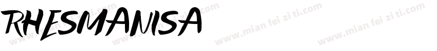 RHESMANISA字体转换
