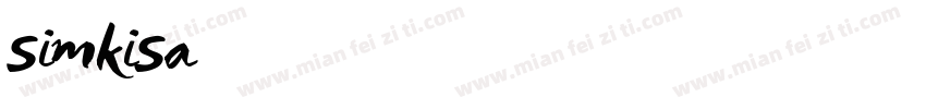 simkisa字体转换