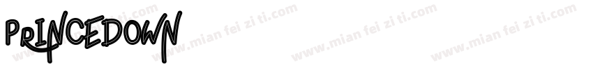 princedown字体转换