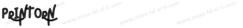 printorn字体转换