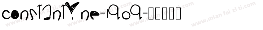 Constantine-lq0q字体转换