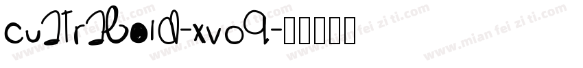 Cuatrabold-xV0q字体转换