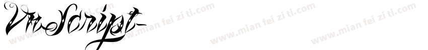 VnScript字体转换