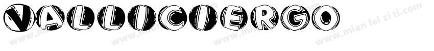 Valliciergo字体转换