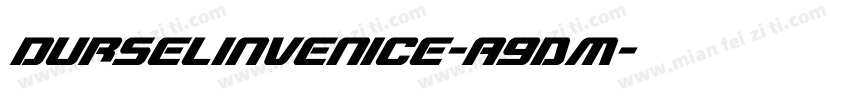 Durselinvenice-A9dm字体转换