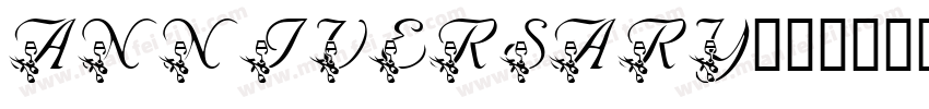 Anniversary字体转换