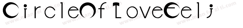 CircleOfLove-Eelj字体转换