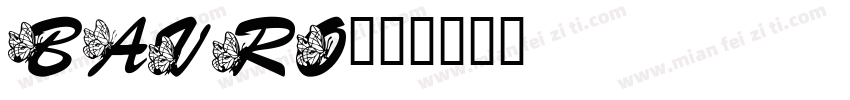 BAVRO字体转换