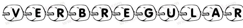 VerbRegular字体转换