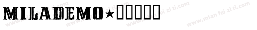 Milademo字体转换