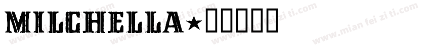 Milchella字体转换