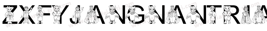 ZxFyjangnanTrial字体转换