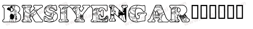 Bksiyengar字体转换