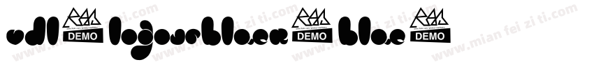 VDL-LogoJrBlack-Blac字体转换