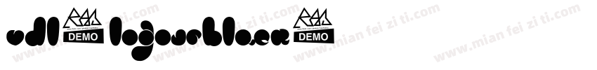 VDL-LogoJrBlack字体转换