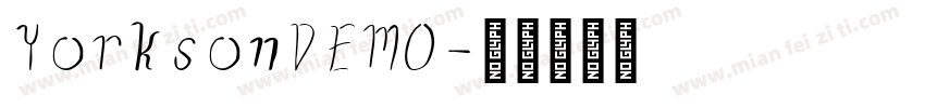 YorksonDEMO字体转换