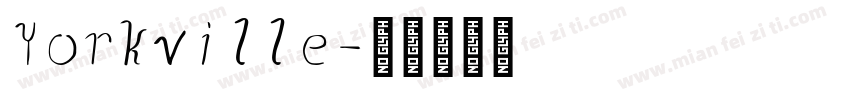 Yorkville字体转换