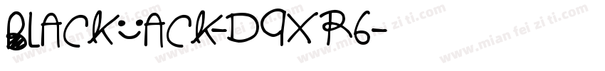 BlackJack-d9xr6字体转换